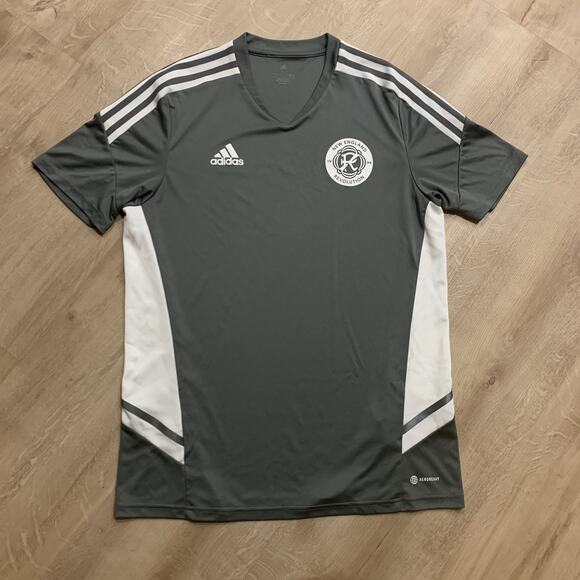 adidas Other - Adidas MLS New England Revolution Aeroready Training Jersey Men's Large L Gray